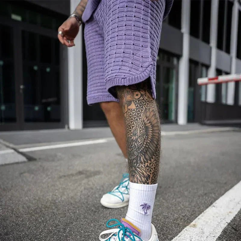 Conjunto Masculino Streetwear - Bermuda e Camiseta